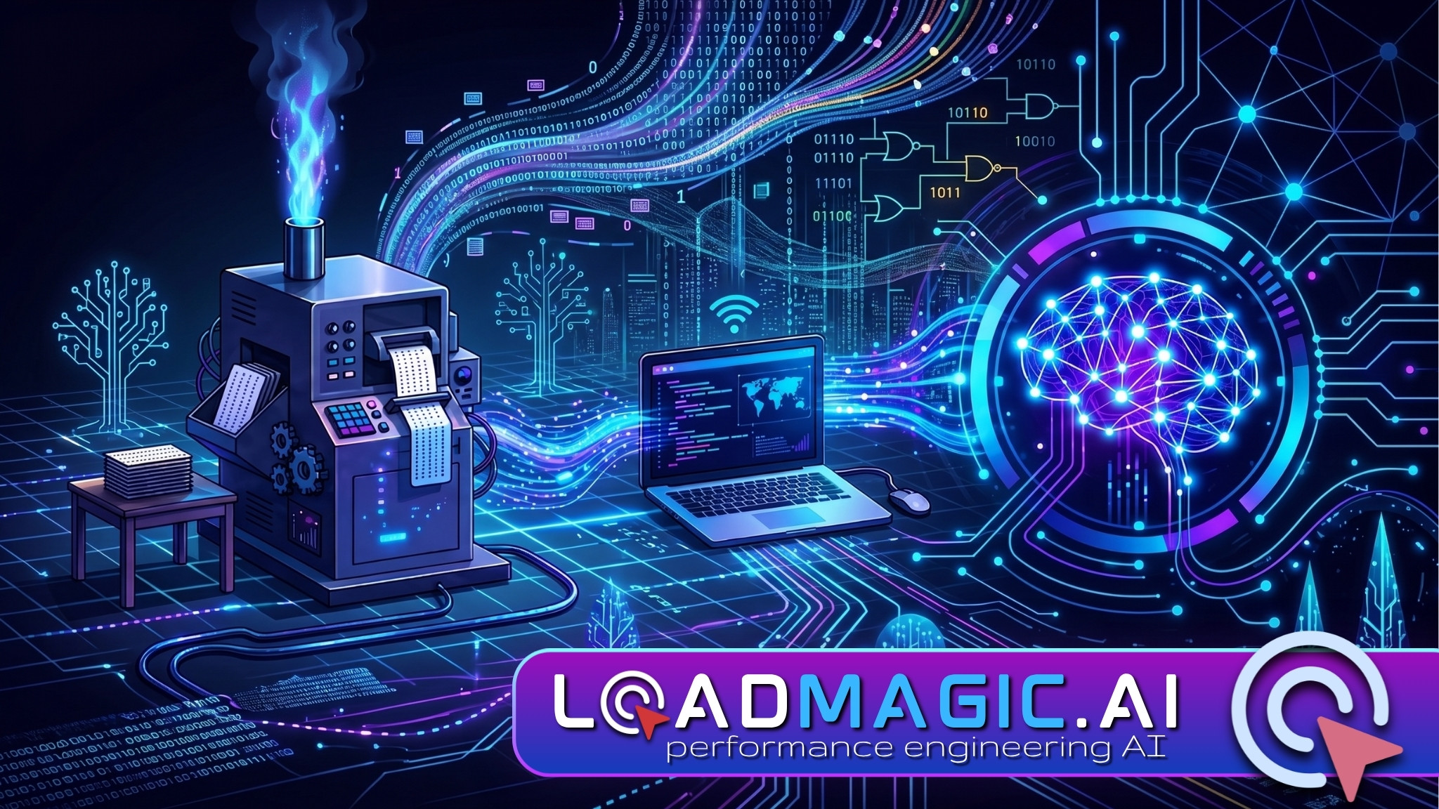 AI Performance Engineering — autonomous agents automating load test creation, correlation, and self-healing